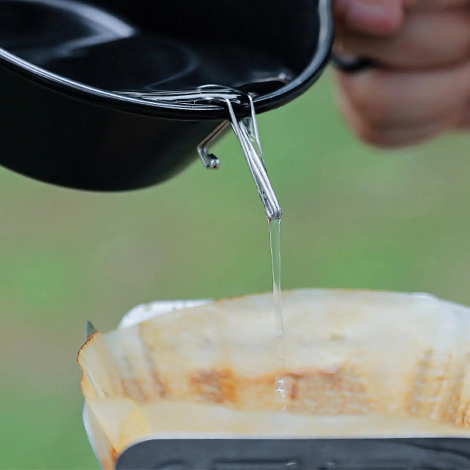 Coffee Wire Spout Stainless Steel Camping Hand Pour Guide Portable Qme