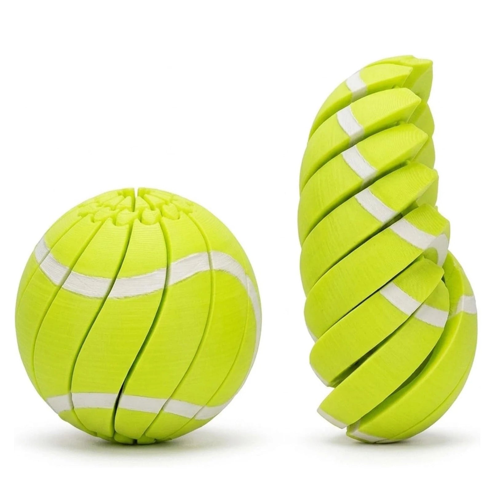 3D Printed Portable Twisted Fidgets Egg Reusable Sensory Decompression Gift Interactive Twistsphere Props for Desktop Decoration Qme H 6CM