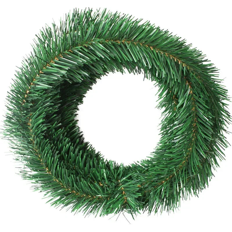 5.5M Christmas Decoration Garland Christmas Tree Ornaments Green Cane Party Supplies Home Decor Qme