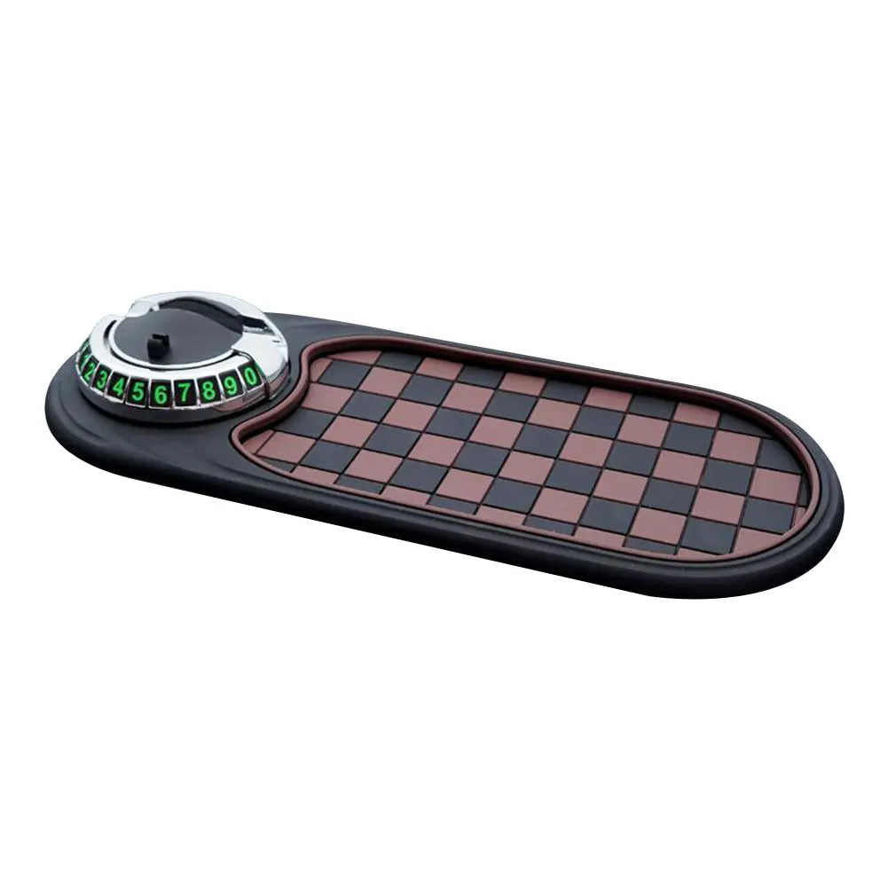 Auto Non-slip Car Mats Dashboard Cell Phone Holder Silicone Dashboard Car Pad Mat for Phones Keys Gadgets Qme