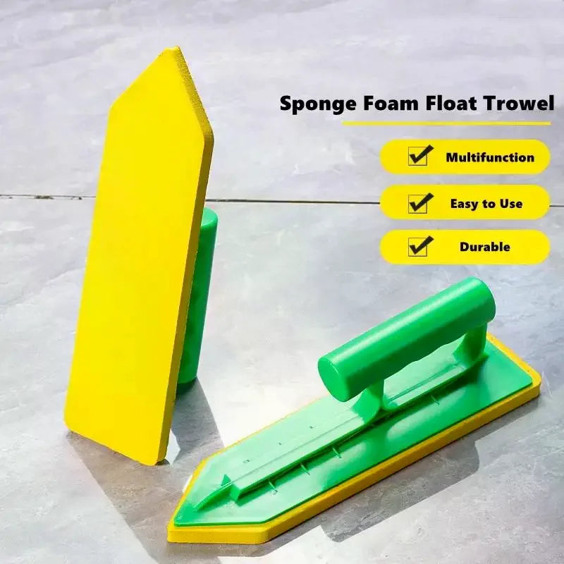 Sponge Foam Float Trowel Grout Stucco Tile Floor Beauty Seam Scraper Qme