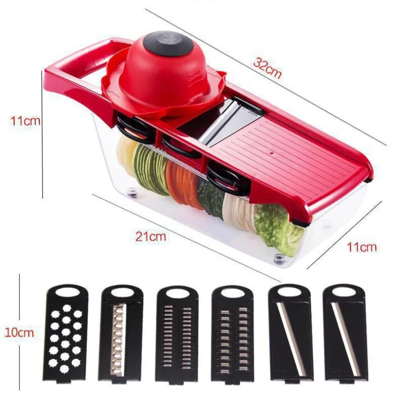 Multifu Vegetable Slicer Portable Fruit Slicing Shredding Machine Qme A
