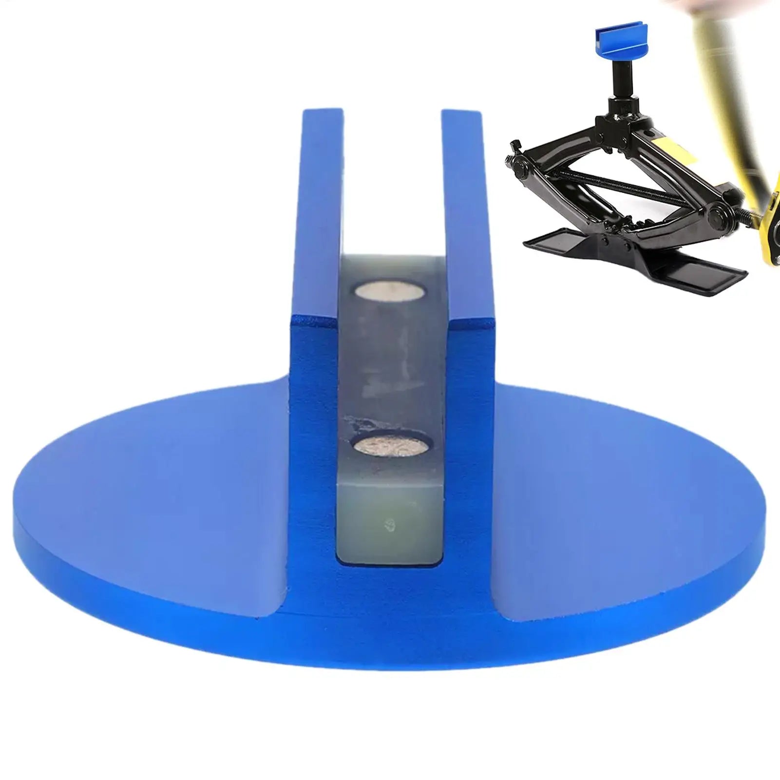 Magnetic Pinch Weld Jack Pad Frame Guide Rail Adapter Aluminum Qme