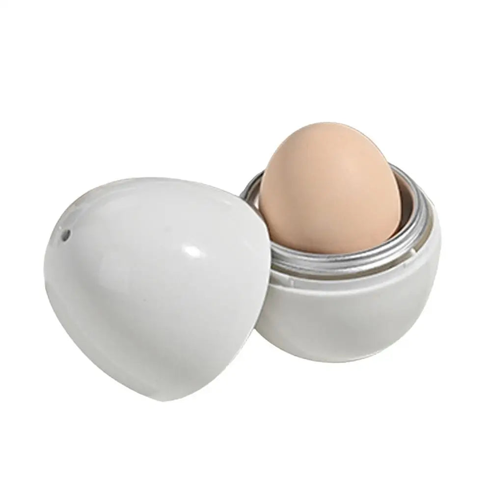 Microwave Egg Cooker Boiled Egg Poachers with Lid Egg Steamer for Hard Soft Boiled Eggs Kitchen Gadgets for Quick Egg Boiling Qme 1 egg
