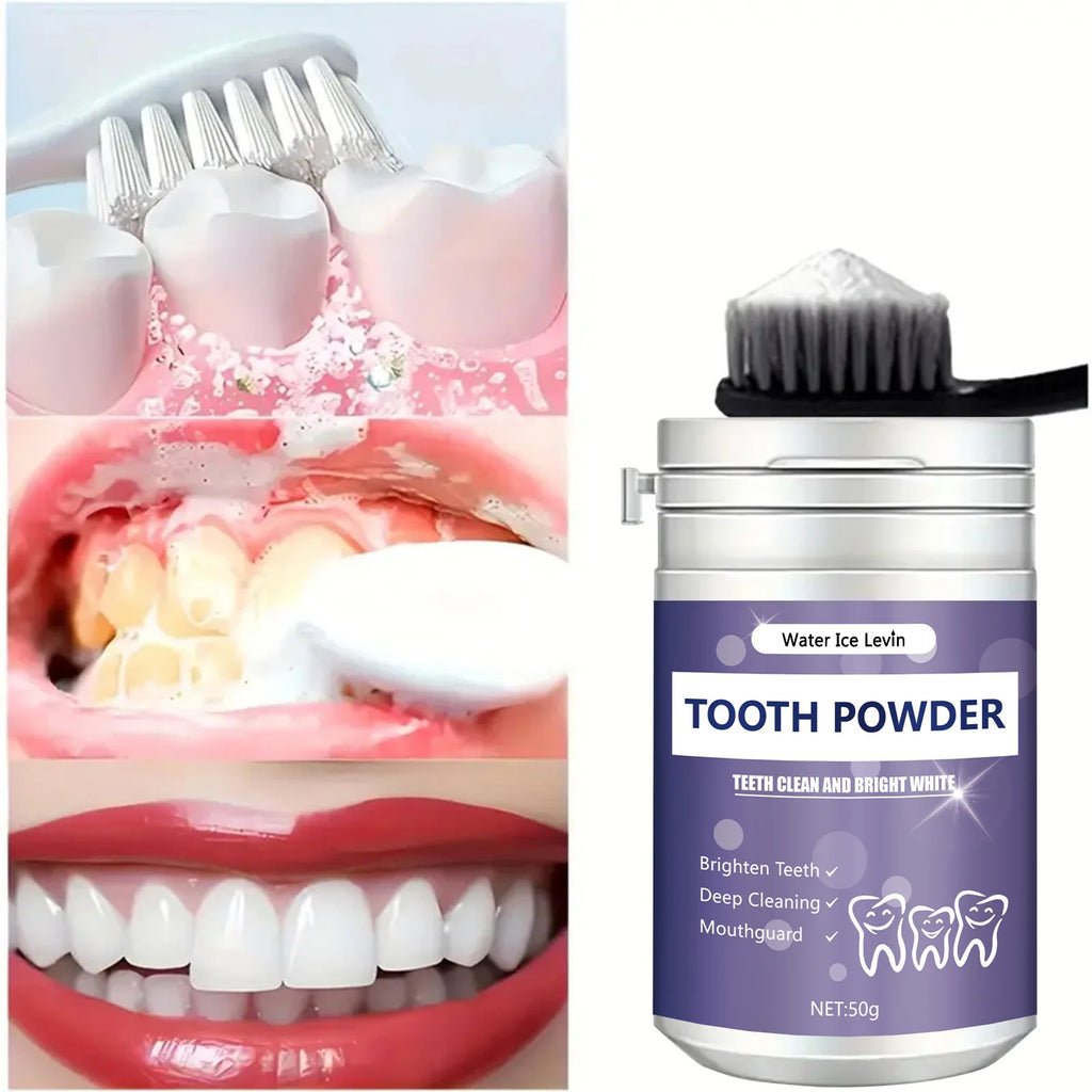 pearl tooth powder fresh breath teeth yellow stain cleaning powder oral care tooth cleaning powder wholesale Qme