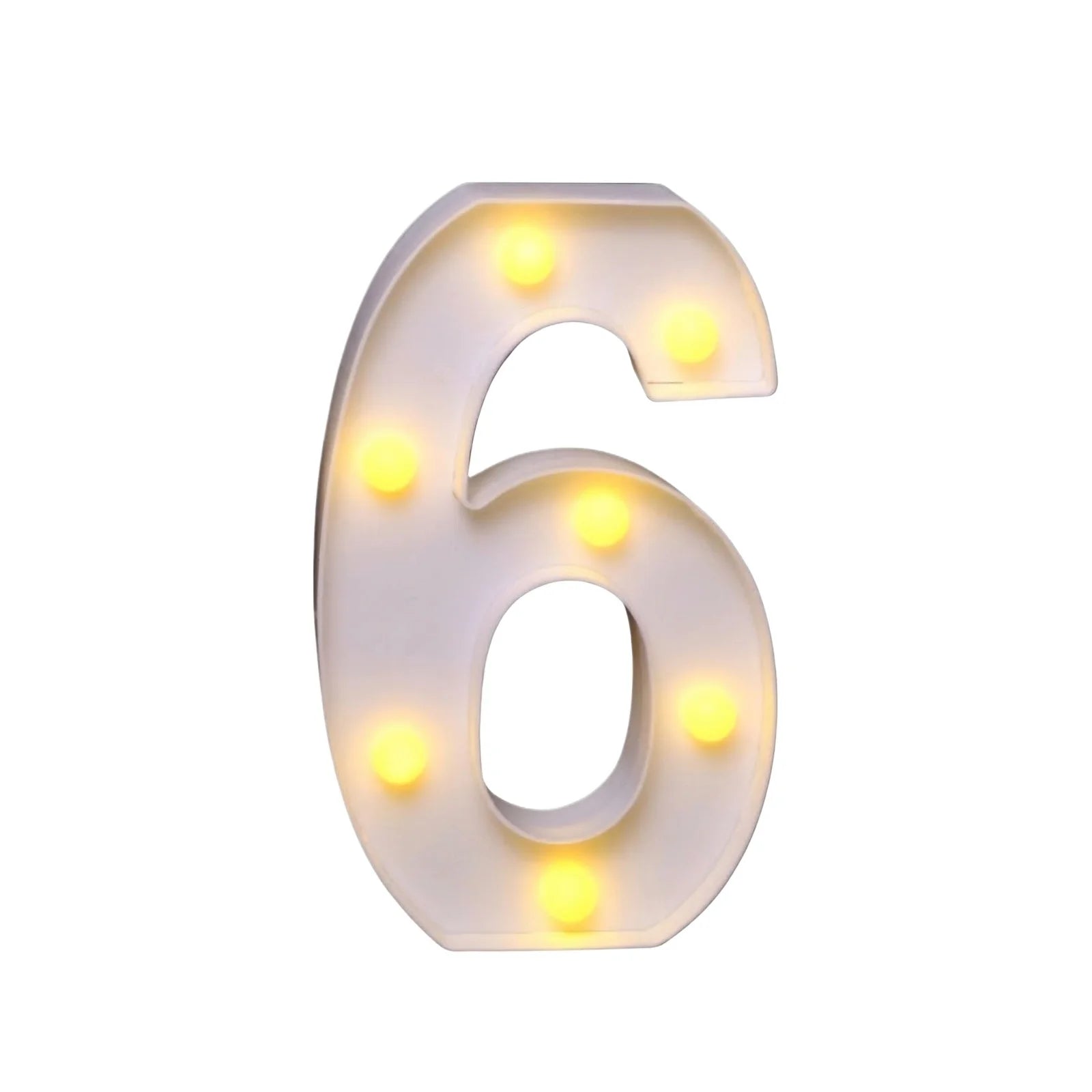 2026 Graduate 22cm LED Luminated Digital Letter Signboard Desktop Ornament Party New Year DIY Light Scene Decorative Props Qme C One Size