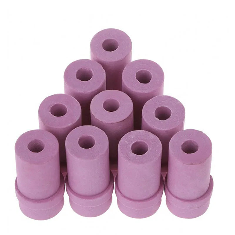 10Pcs Ceramic Sandblast Nozzle Air Sandblaster Tips For Pneumatic Blasting Tools. Qme