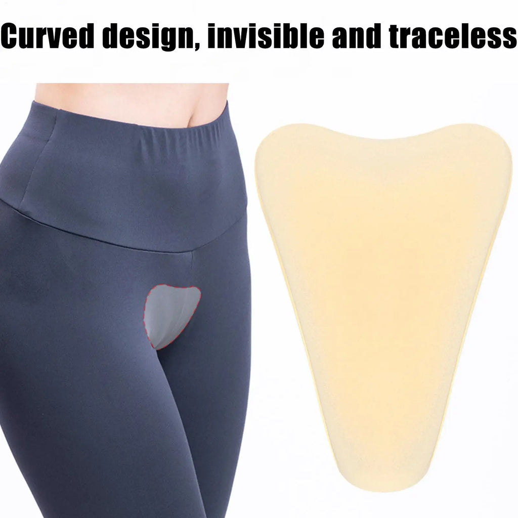 1pcs Private Parts Swimming Pad Seamless Stickers Silicone Protector For Private Part Women Bikini Swimming Supplies Qme