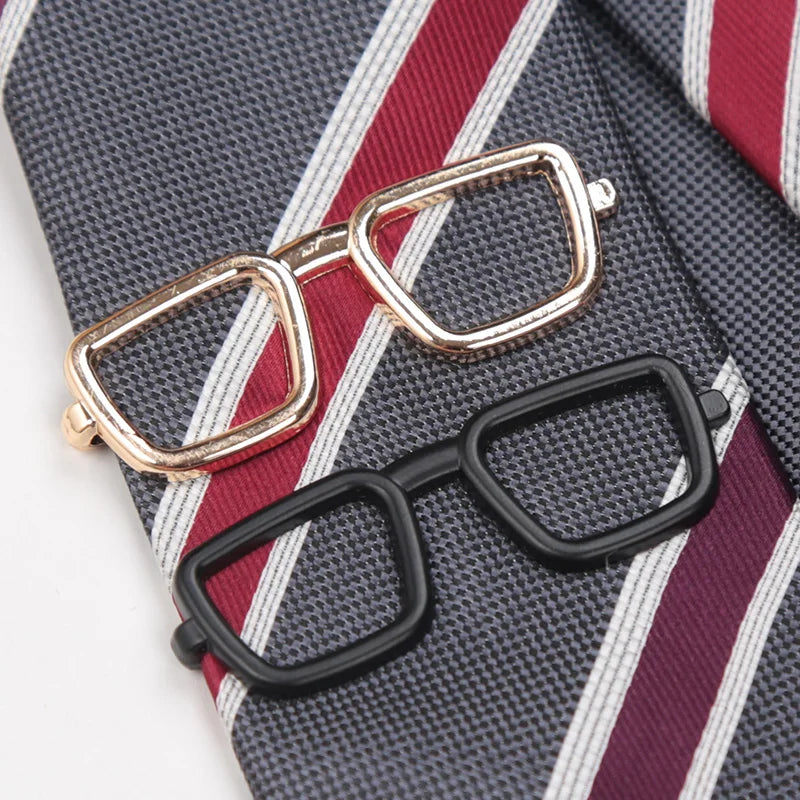 Men's Tie Clips Fashion Clip Men Practical Necktie Clasp Black Bar Qme