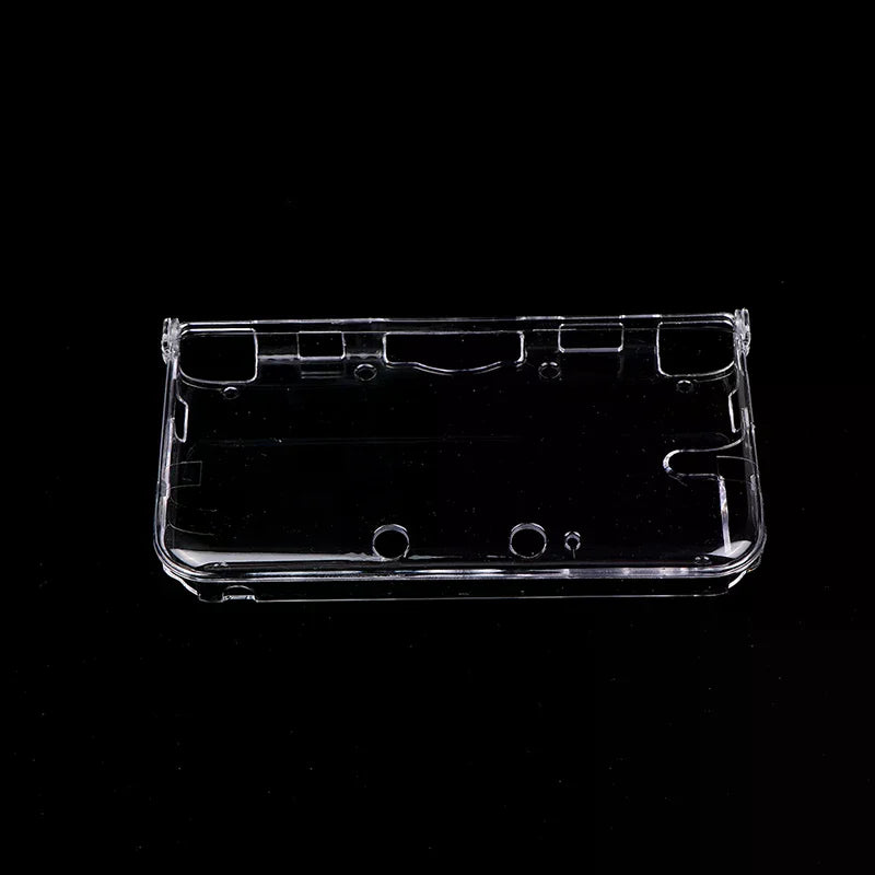 Clear Crystal Cover Hard Shell Case 3DS XL LL N3DS Qme