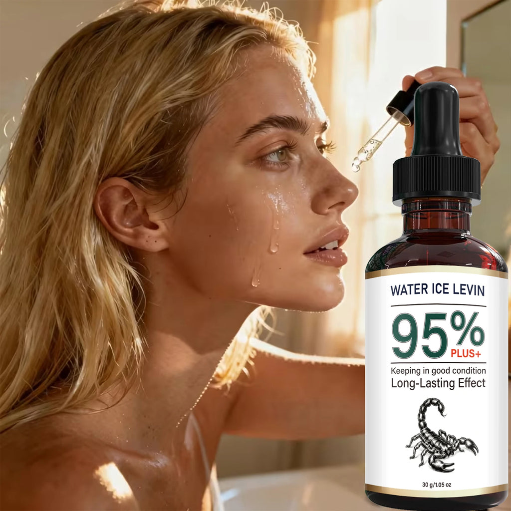 95% Plus Bee Venom Anti Aging Serum, Collagen Hyaluronic Acid Long Lasting Facial Treatment Qme