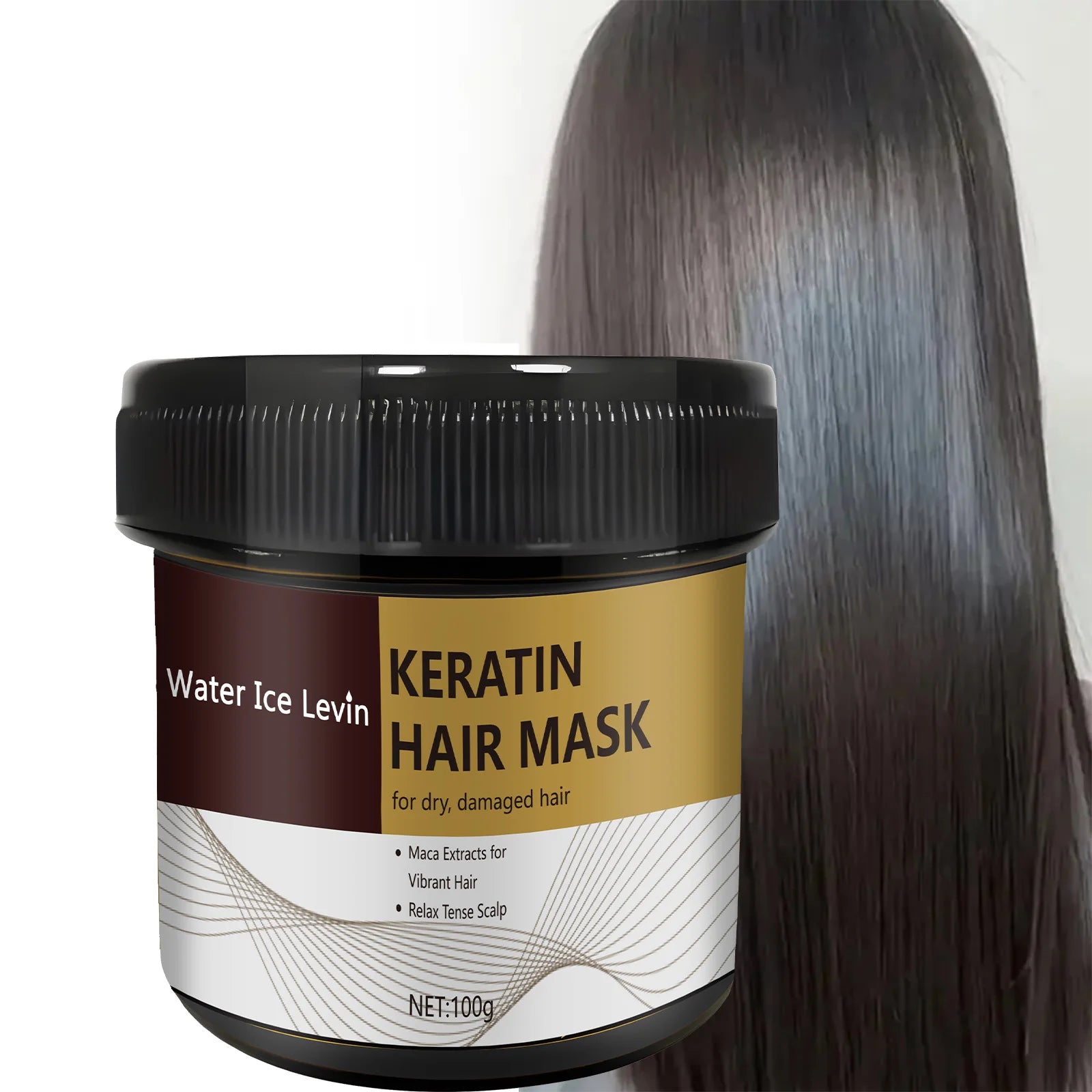 Magical Keratin Hair Mask For Maltreated Hair 9Seconds Repairing Damaged Frizzy Hairs Smoothing Nourish Straightening Hair Care Qme 200g