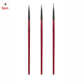 Nail Art Brushes Liner Brush Thin Details Fine Drawing UV Gel Polish Qme A