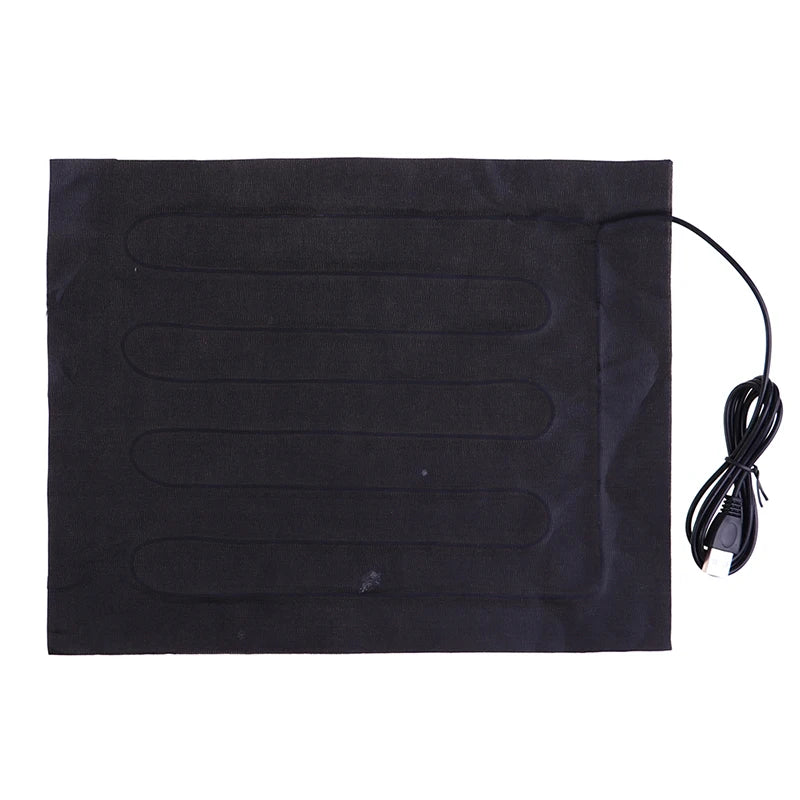 24x30cm 5V USB Pet Warmer Heating Pad Electric Heater Pad Winter Warm Carpet Qme