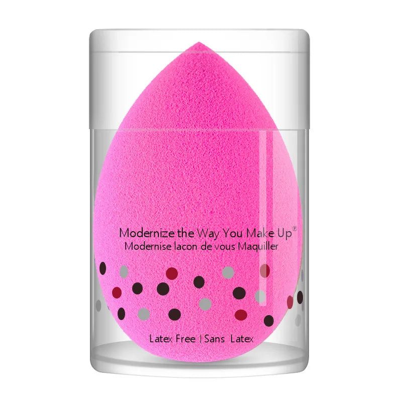 Makeup Sponge Cosmetic Puff Concealer Powder Blender Foundation Wet Qme Rose China Mainland