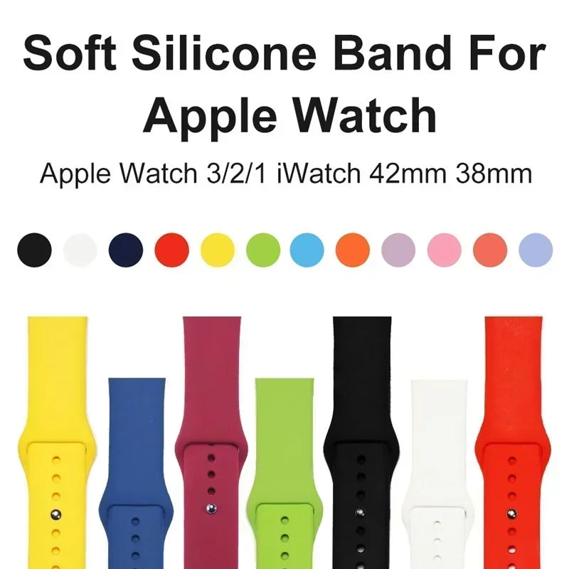 Glass+Case+Strap for Apple Watch Band 45mm 44mm 41mm 40mm 38mm 42mm Screen Protectors for Apple IWatch Series 9 8 7 6 SE 5 3 4 Qme