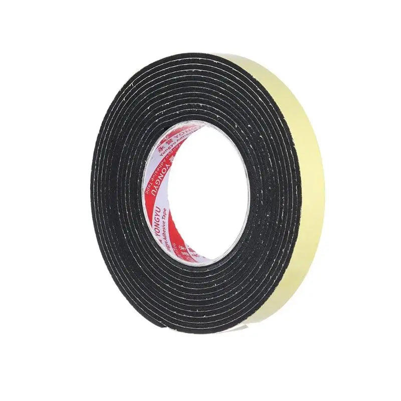 EVA Single Sided Foam Tape Multiple Thickness High Adhesion Shock Absorption Sealing Noise Reduction Home Use DIY Craft Mounting Qme 5mx20mmx3mm L
