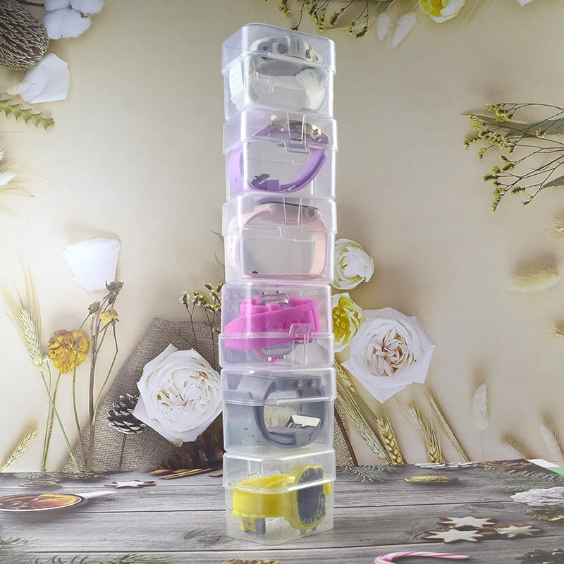 Children's Smart Watch Protective Boxes Organizer Jewelry Display Box Qme