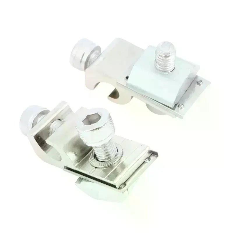 5/10pcs Solar Mounting System Grounding Clip Lug Bracket Clamps Photovoltaic Support Parts Solar Qme