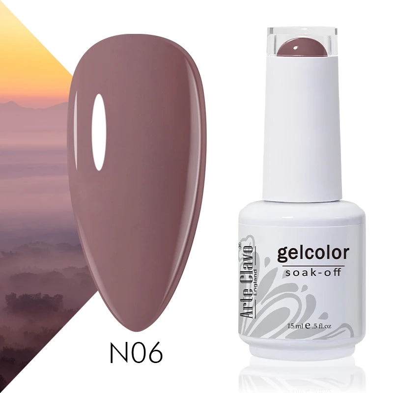Arte Clavo Macaron Spring Series Gel Nail Polish Pigment Semi