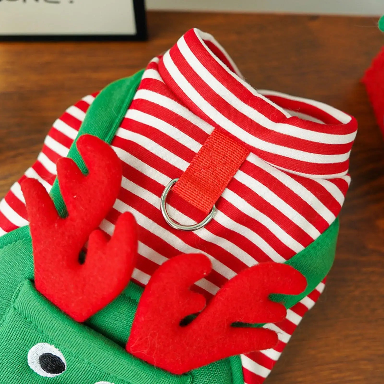 Christmas Outfits Dogs Reindeer Pet Dress Up Party Cats Gathering Qme