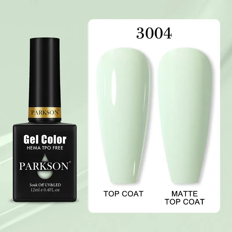 Parkson Colorful Nail Gel Polish Lacquer Soak Off UV LED Long Lasting