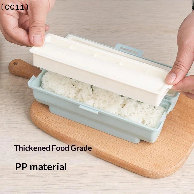 Double Cavity Onigiri Rice Ball Mold Food Grade Non Stick Easy Qme
