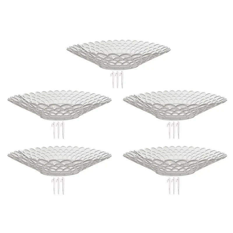 5PCS /10PCS Strawberry Supports For Enhanced Plant Stability 3 Feet Design To Protect Fruits And Maximize Garden Space Qme white S 5pcs