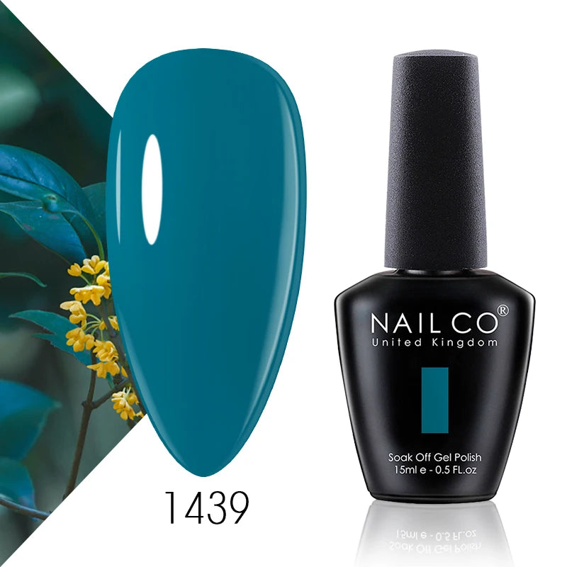 NAILCO 131 Colors Nail Gel Polish Off LED Semi Permanant Art Hybrid