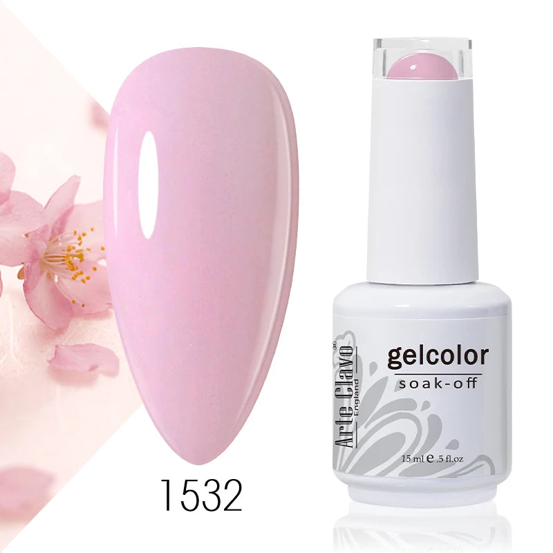 Arte Clavo Macaron Spring Series Gel Nail Polish Pigment Semi Qme