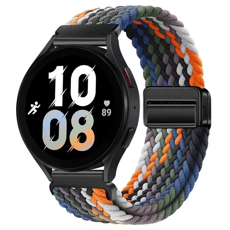 Nylon Strap Huawei Watch 4 GT4 2 3 Amazfit GTR Magnetic Breathable