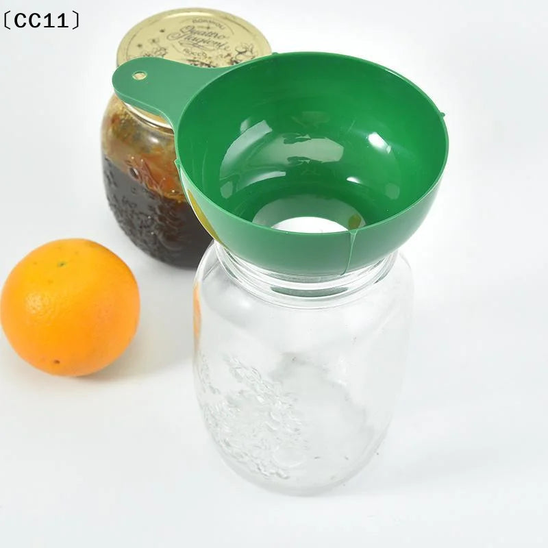 High-end Wide Mouth Funnel Plastic Popular Salad Dressing Liquid Qme