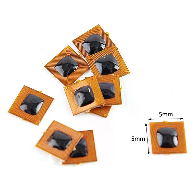 Programmable 5 Micro FPC NFC Ntag213 RFID Tag Sticker Reading Range Qme