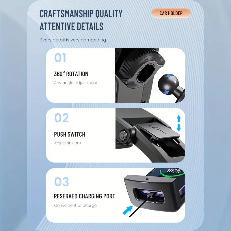 Super strong suction cup type car dashboard bracket, car-mounted mobile phone bracket, suitable for DVD, tablet computers Qme