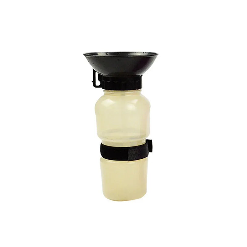 500ml Portable Pet Water Bottle For Dogs Cats Travel Drinking Cup Leakproof Outdoor Water Feeder Bowl Pet Supplies Qme Grey
