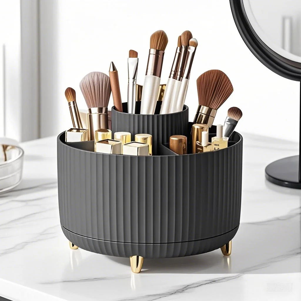 Makeup Brushes Holder Organizer Vanity Desktop Qme