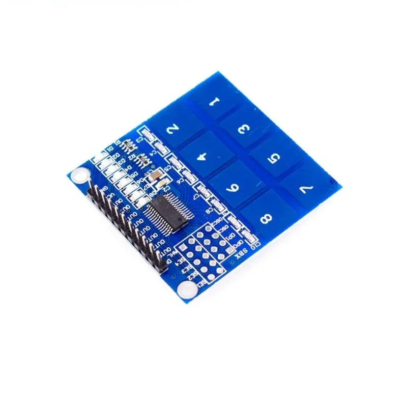 TTP223/229/226/224 Digital Touch Sensor Module 16/8/4/1 Capacitive Touch Switch Qme TTP226 8 way