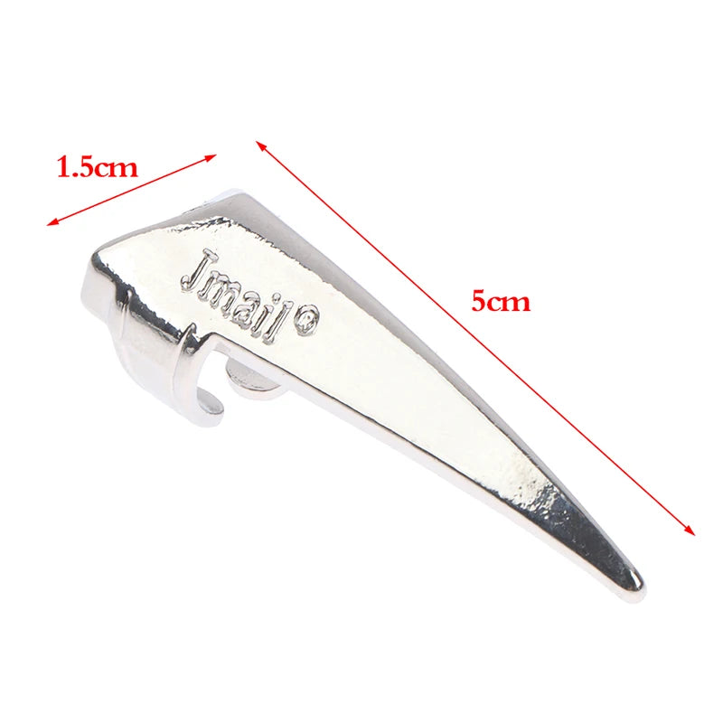 Metal Parting Tool Finger Tip Ring Hair Sectioning Braiding Comb Qme