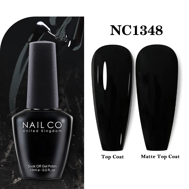 NAILCO Rubber Base Gel Polish Milky Pink Jelly White Beige 6Colors