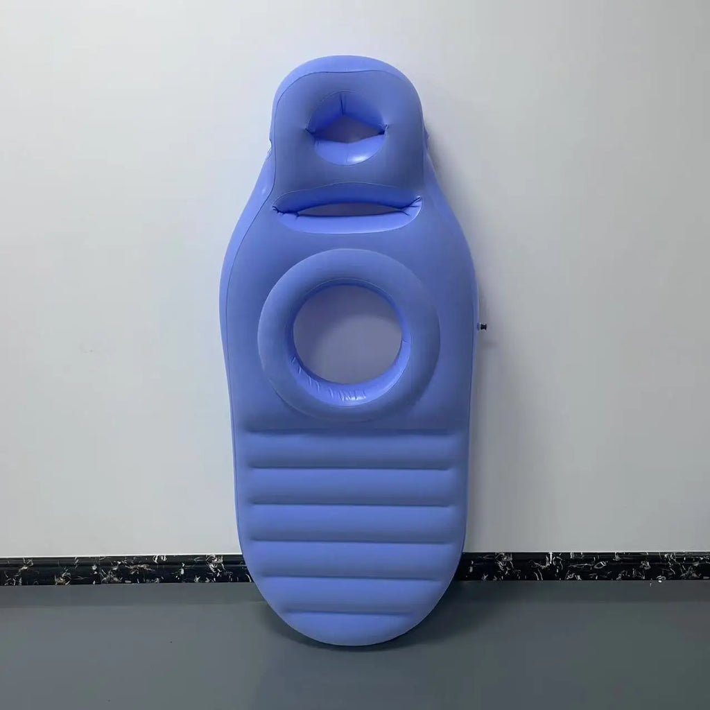 Inflatable Pregnancy Pillow Yoga Mat For Pregnant Women Inflatable Mat Mattress Pregnancy Maternity Body Bed Pillow Sleeping Mat Qme Blue