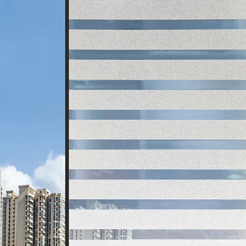 Frosted Electrostatic Window Film That Can Renovate Windows Without Qme baichanghong 40cmX5m