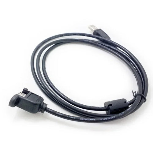 5pcs 1.5m USB 2.0 Extension Cable for Data Transfer with Screw Mounting Hole for Secure Fixed Connection for PC Printer Device Qme