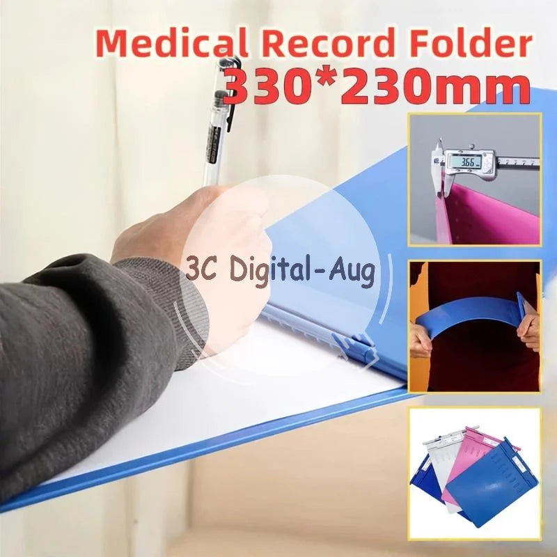 Medical Patient Chart Splint Thickened BPA-free ABS Record File Qme