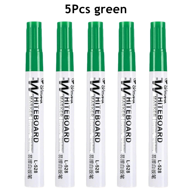 1- Erasable Whiteboard Marker Pen Blackboard Teaching Chalk Glass