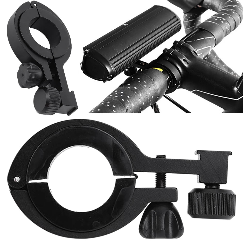 Bicycle Light Front Bracket Aluminum Alloy Bike Lamp Support Rack Lightweight Bicycle Light Mounting Bracket Bicycle Accessories Qme