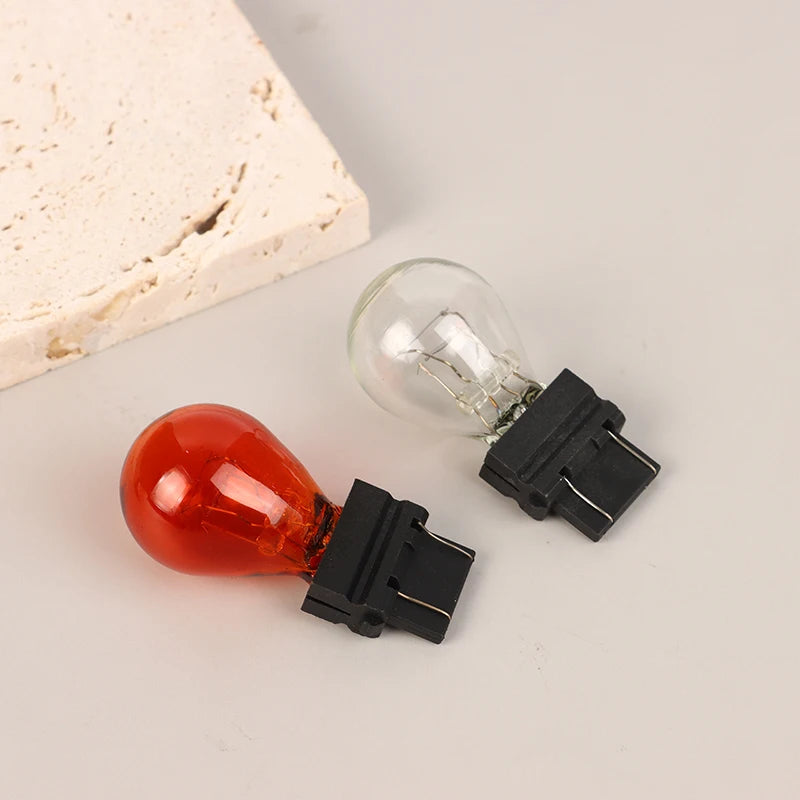 3157 DC12V 21 5W Car Brake Light Bulbs Halogen Lamp Quartz Glass Turn Qme