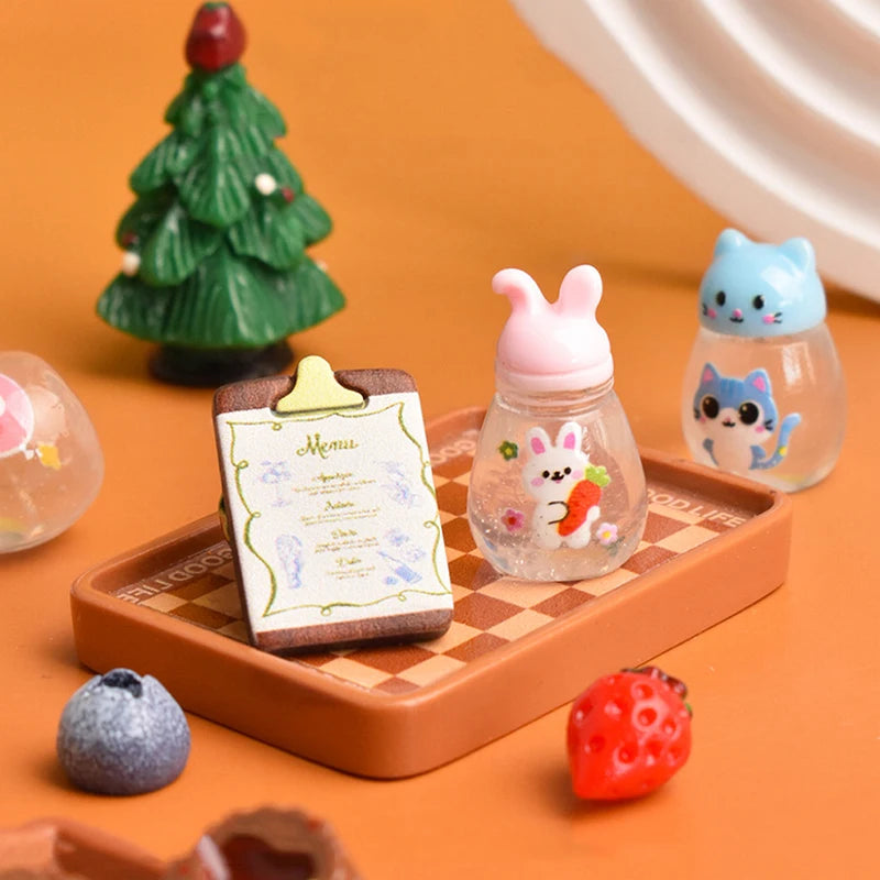 Mini Water Cup Model Doll House Micro Scene Decor Props Dllhouse Home Qme