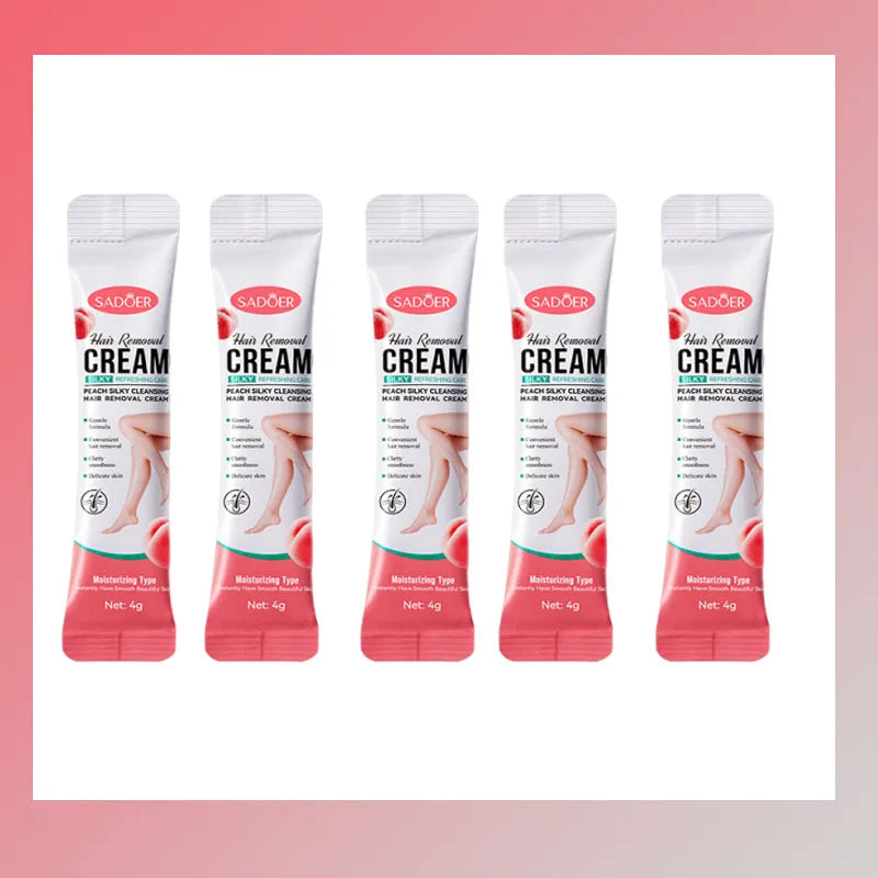 Permanent Hair Removal Cream Hair Growth Inhibitor Face Arm Armpit Leg Intimate Areas Painless Depilatory For Men Women Care Qme 5pc