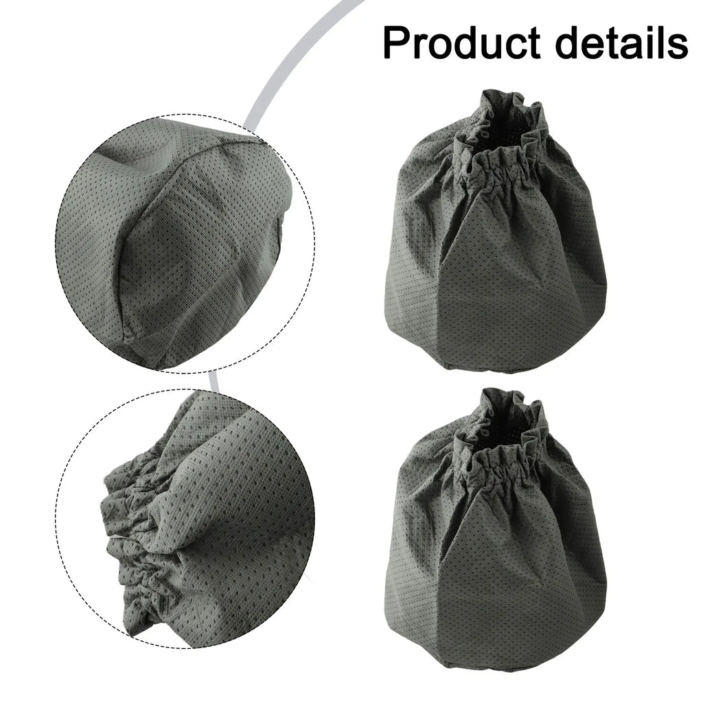 2 Pieces Fabric Filter Bags For BOSCH 1619PA8370 Filter Bag For GAS 15 PS Industrial Vacuum Replacement Part Access Qme