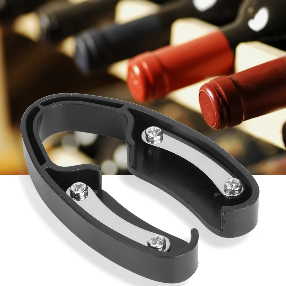 Wine Bottle Foil Cutter Easy Foil Paper Remover Stainless Steel Blade Opener Tool for Wine Bottle Tin Wrapper Kitchen Bar Qme